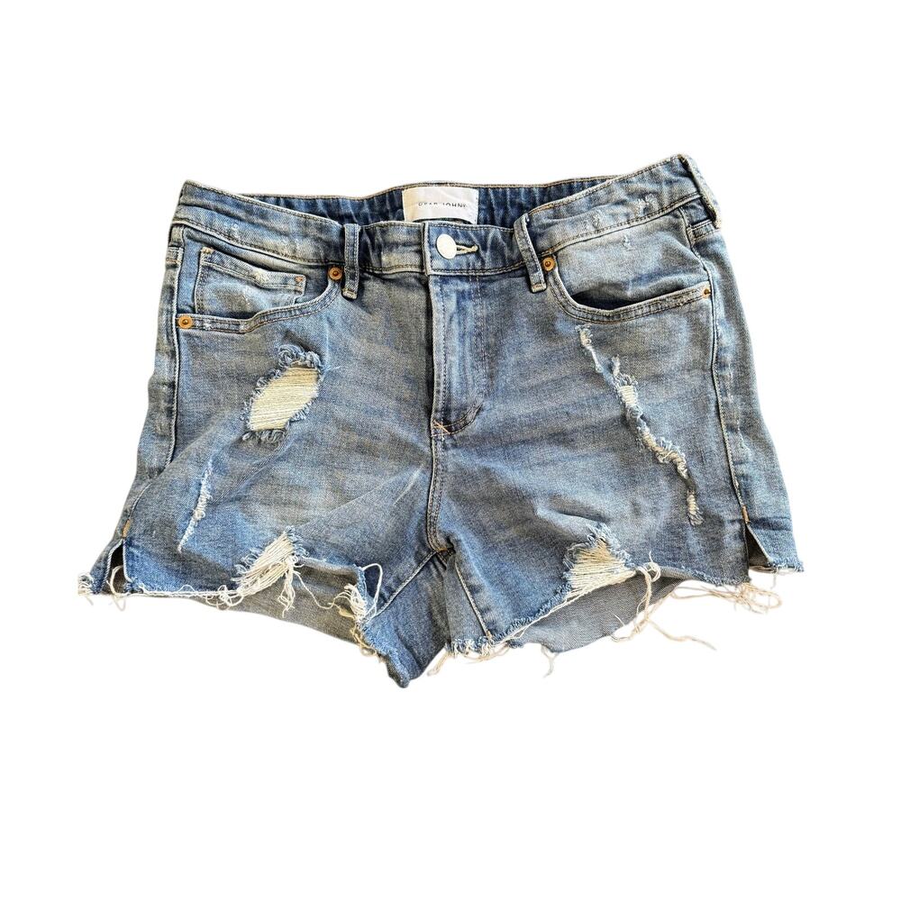 Dear John GiGi Distressed Denim Shorts Size 29